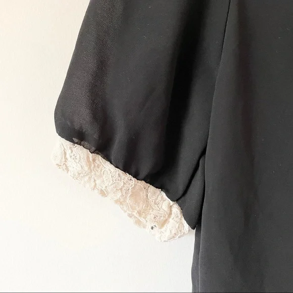 🛍3/$20 Statement Collar Waffle Blouse - Picture 6 of 8